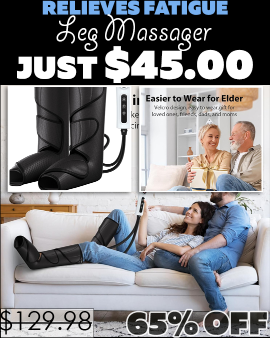 Leg Massager Only $45.00 (Regularly $129.98)
