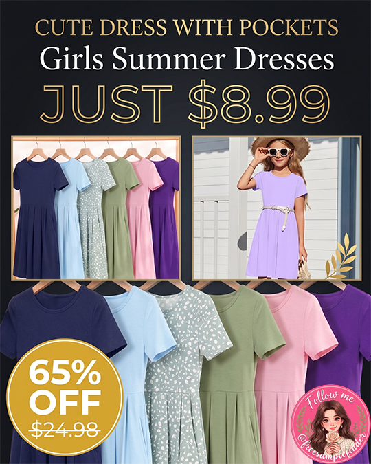 Girls Summer Dresses Only $8.99 (Regularly $24.98)