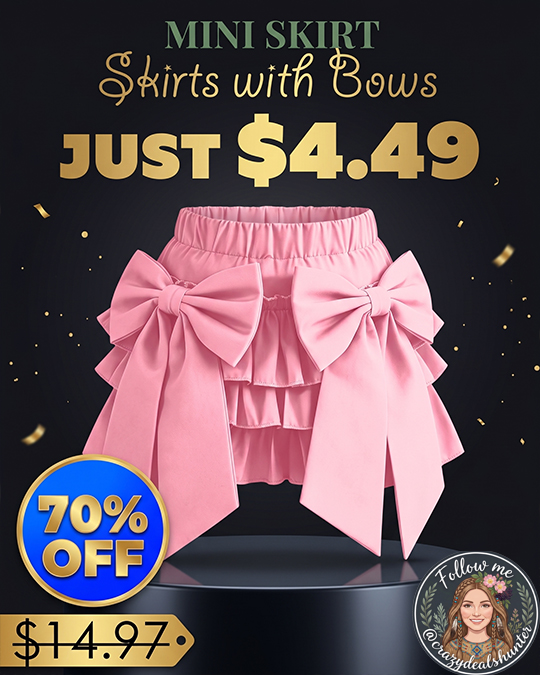 Skirts with Bows Only $4.49 (Regularly $14.97)