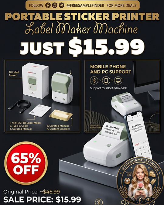 Label Maker Machine Only $15.99 (Regularly $45.99)
