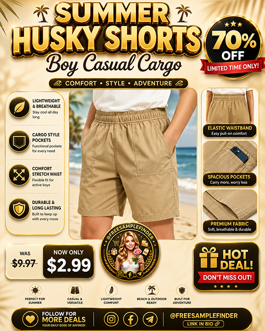 Boy Casual Cargo Only $2.99 (Regularly $9.97)