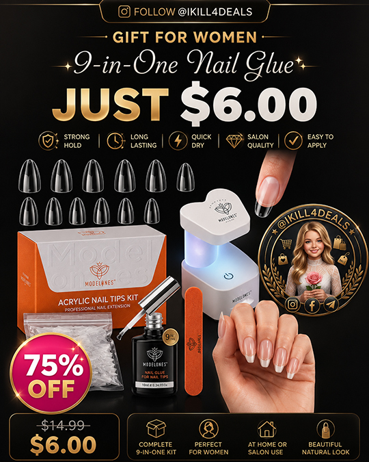 9-in-One Nail Glue Only $6.00 (Regularly $14.99)