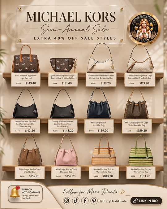 Michael Kors Semi-Annual sale - EXTRA 40% OFF