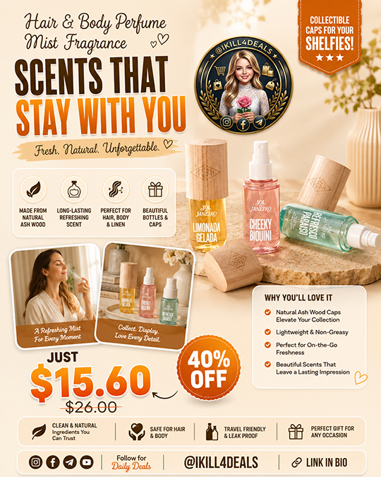 Hair & Body Perfume Mist Fragrance Only $15.60 (Regularly $26.00)
